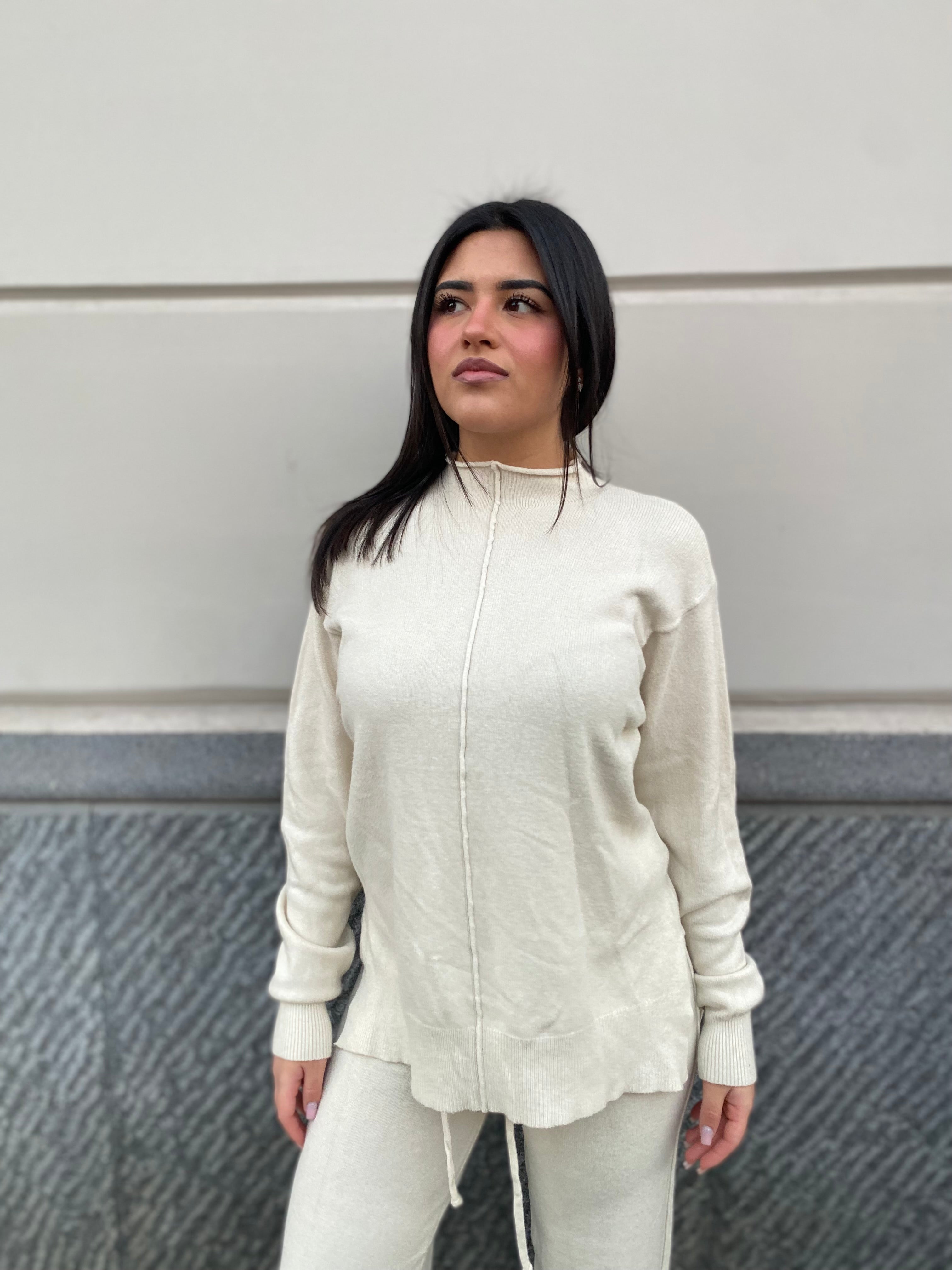 Coordinato in maglia Monica 022