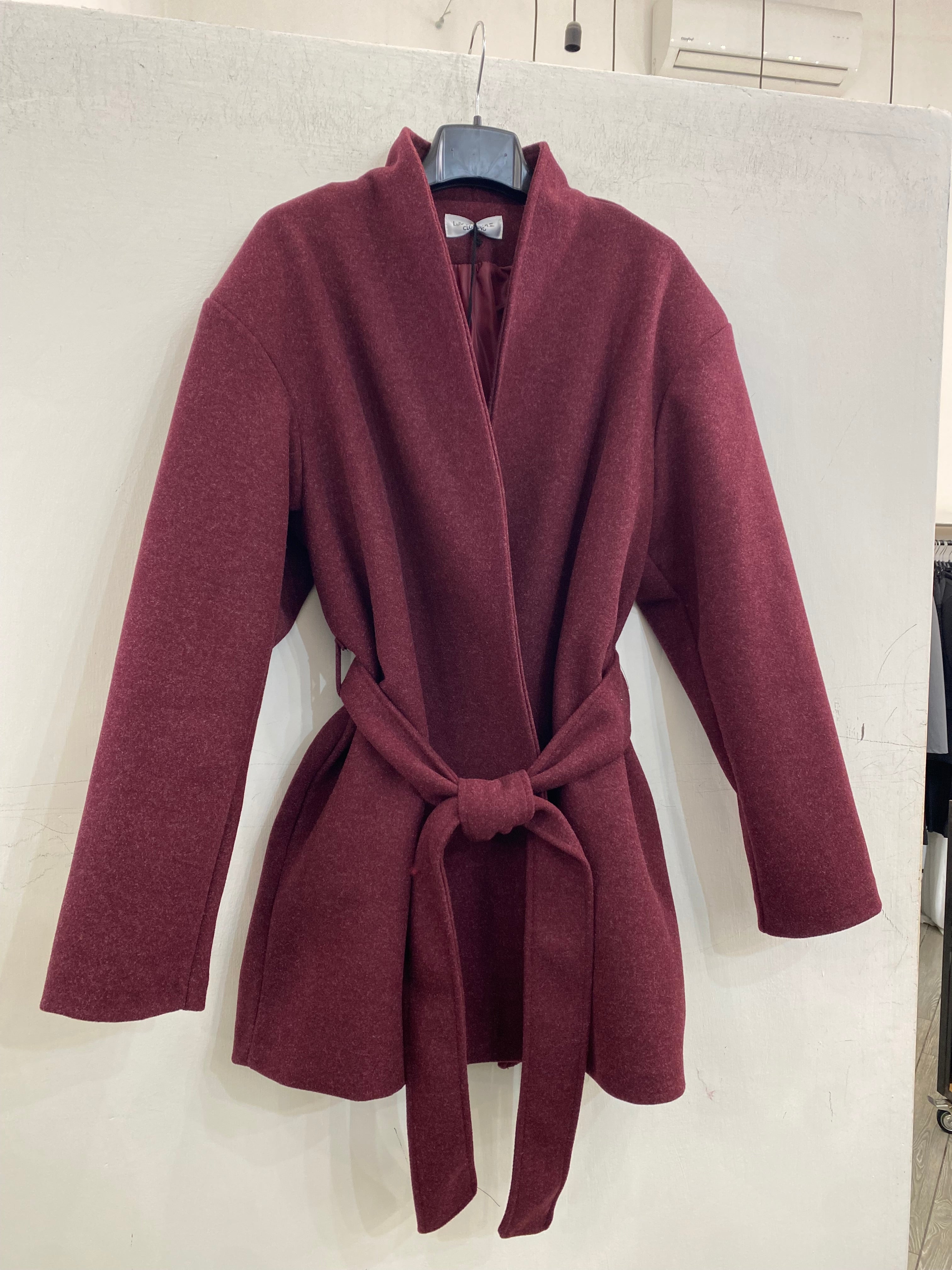 Cappottino con cintura 6758