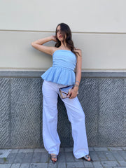 Top con brillantini (2 colori)