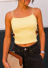Top in filo con pietre 090018