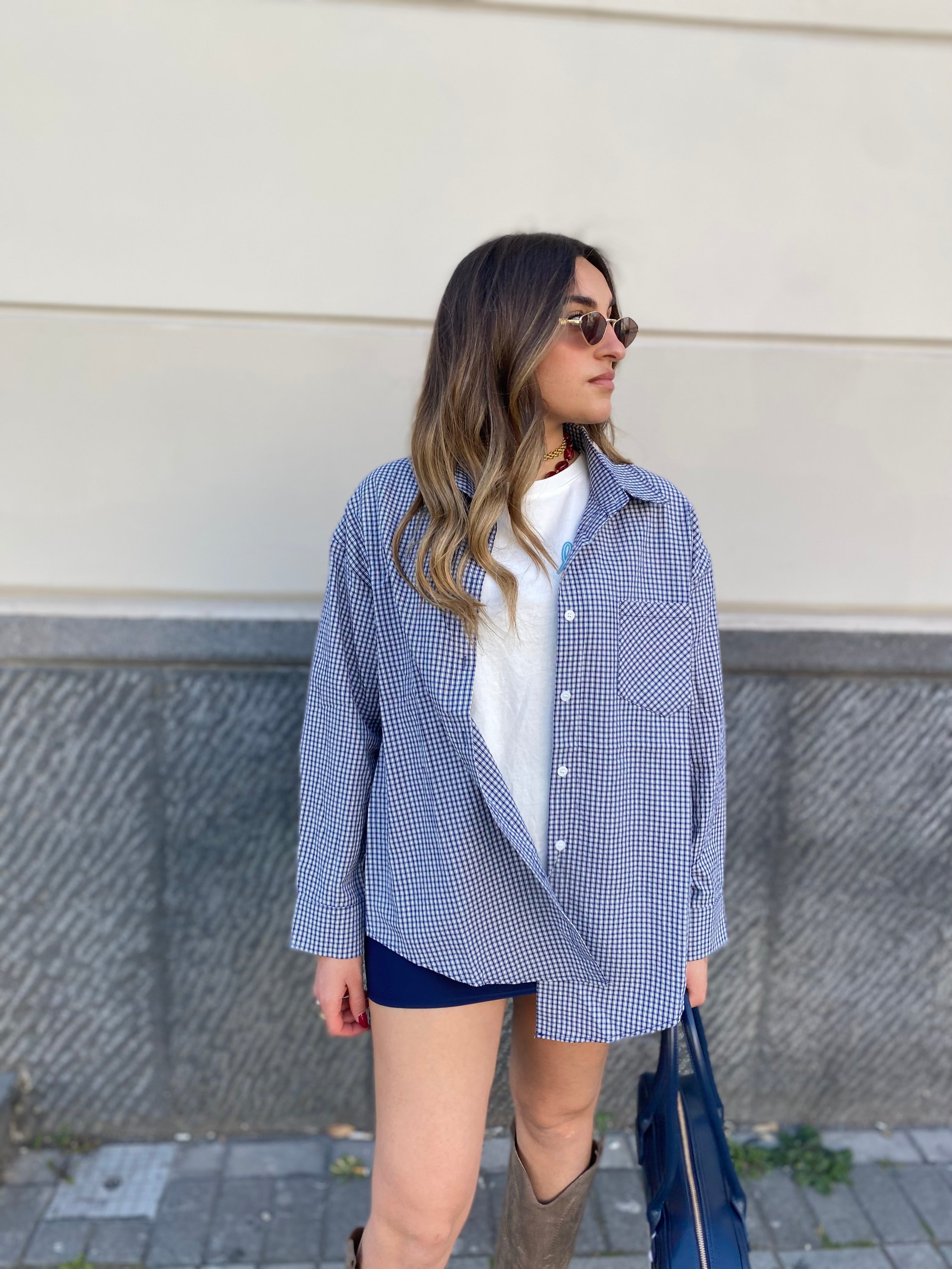 Camicia oversize 17223