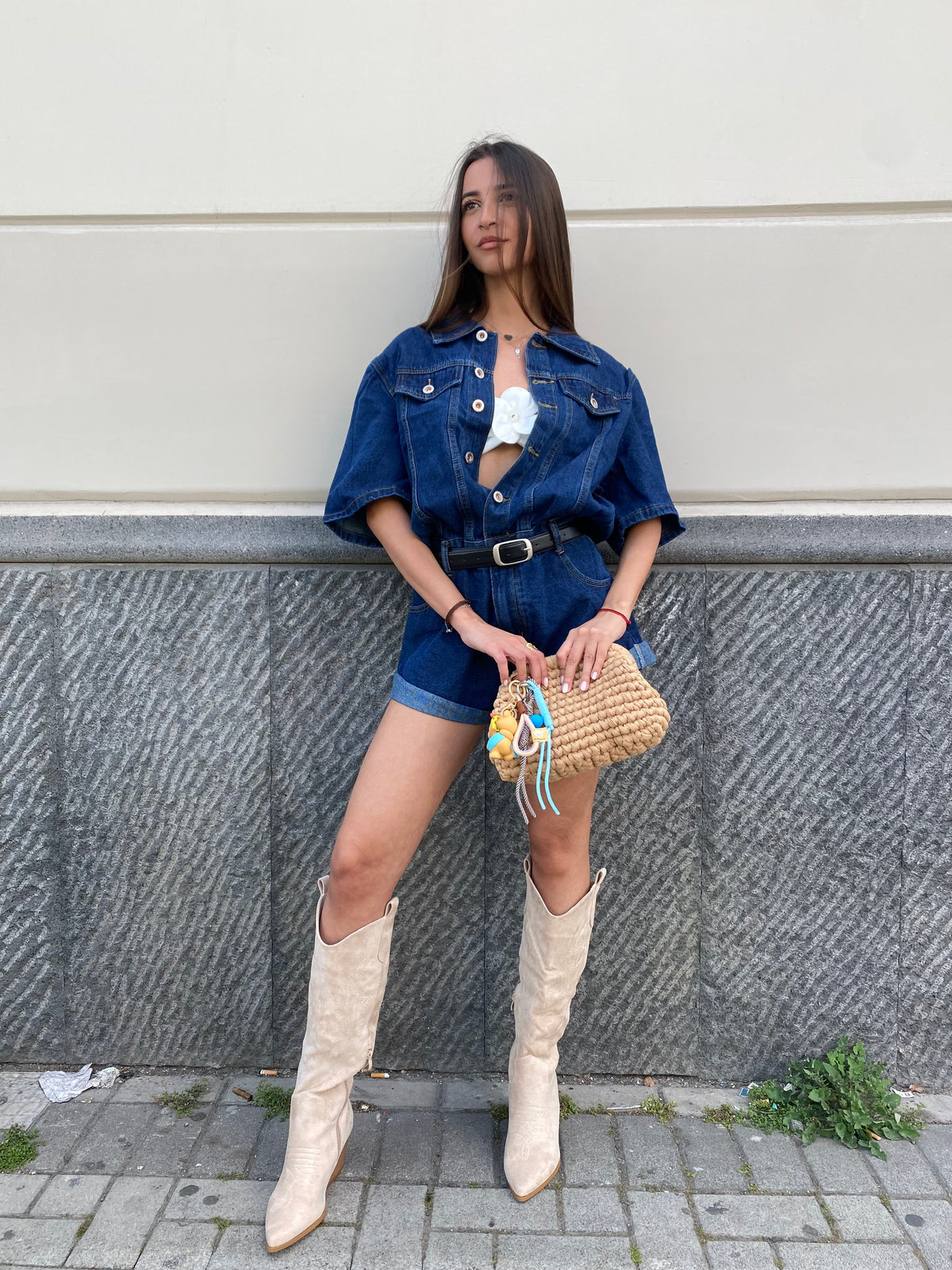 Tutina in denim