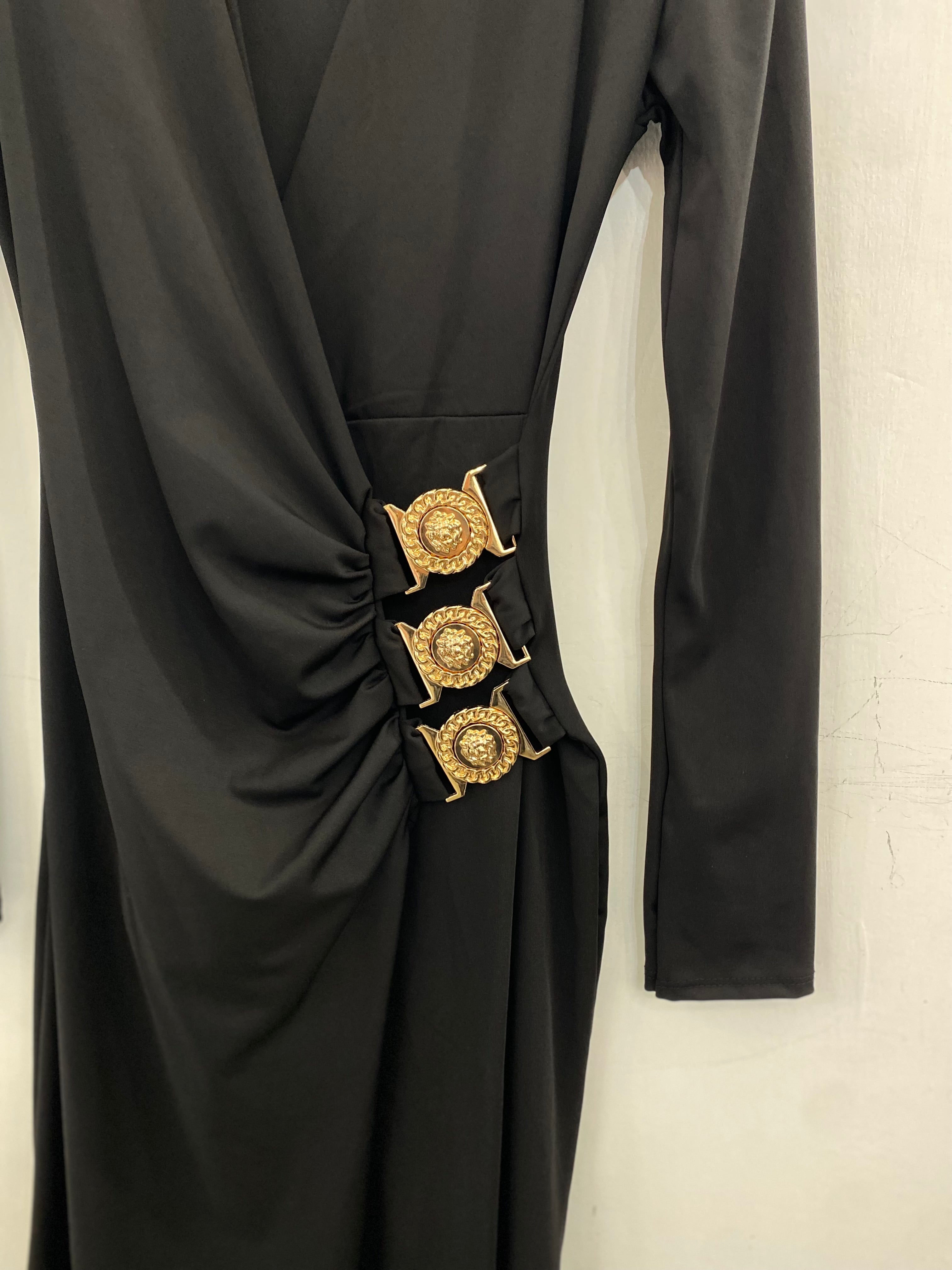 Long dress con spacco 44201