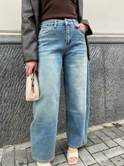 Jeans balloon sabbiato 2612