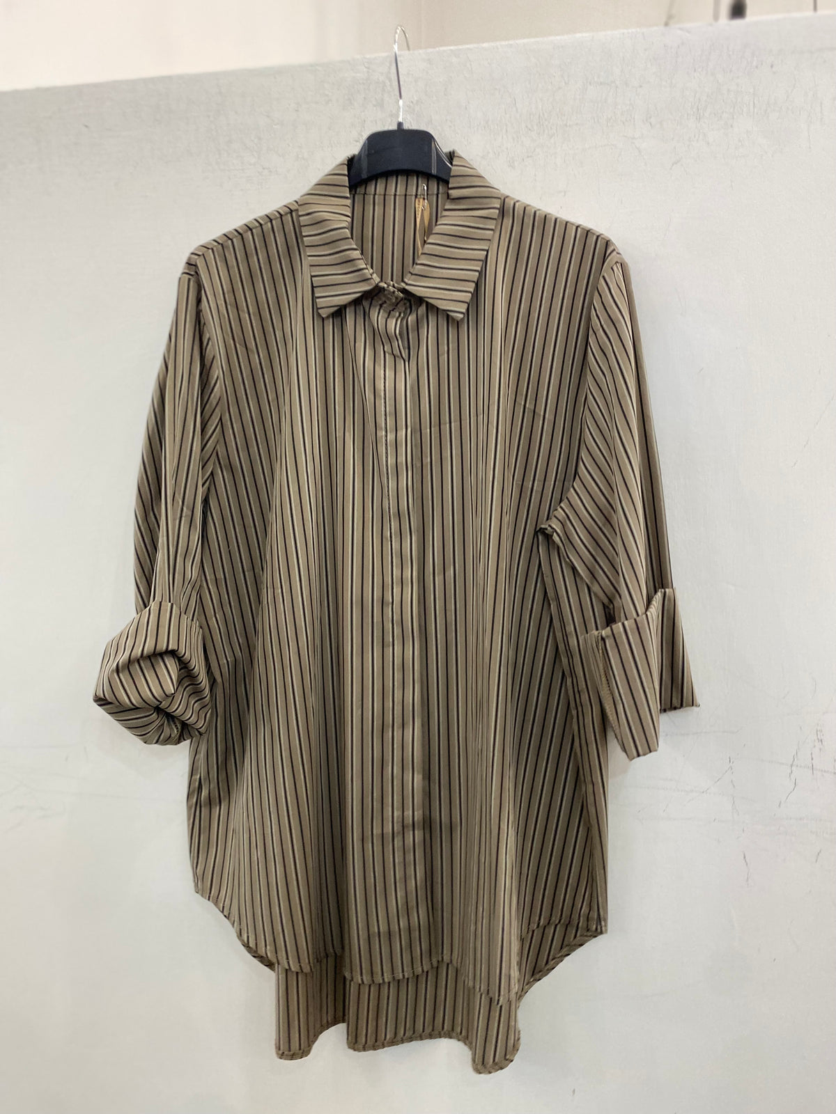 Camicia oversize a righe 50320