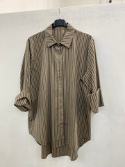 Camicia oversize a righe 50320