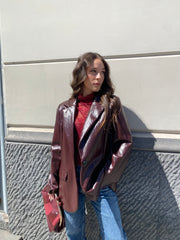 Blazer in vernice 5181