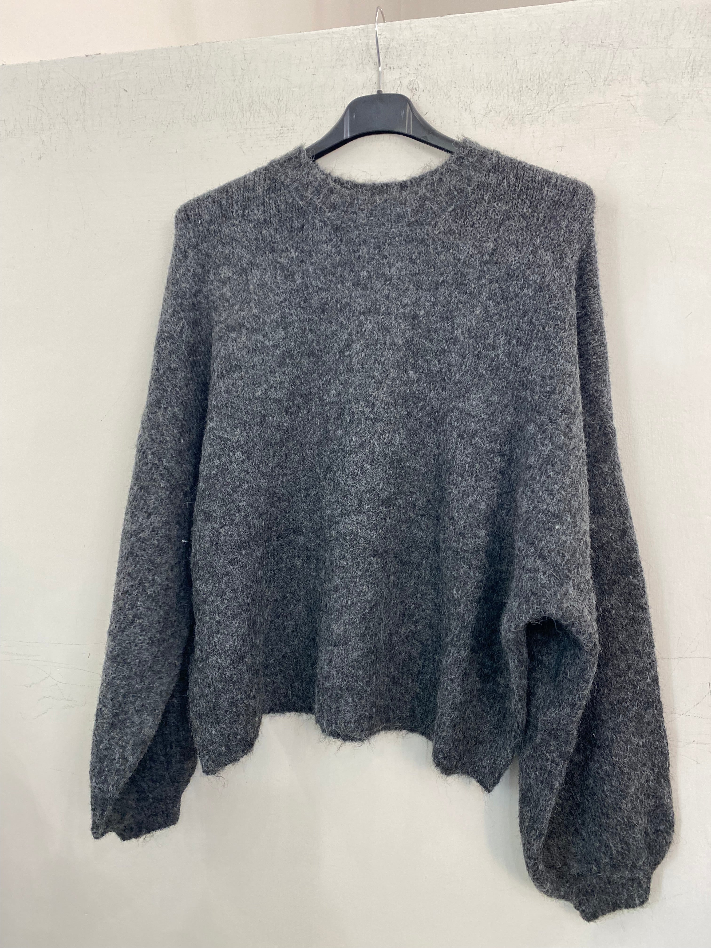 Maglione oversize crop 50324