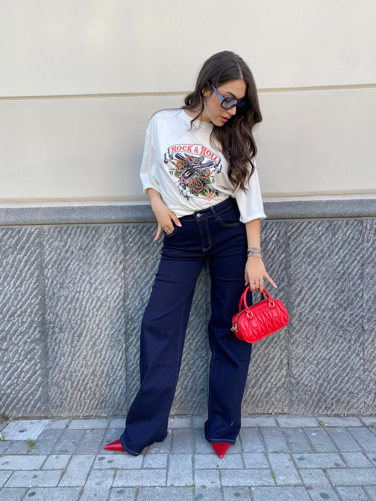 Jeans wide leg
