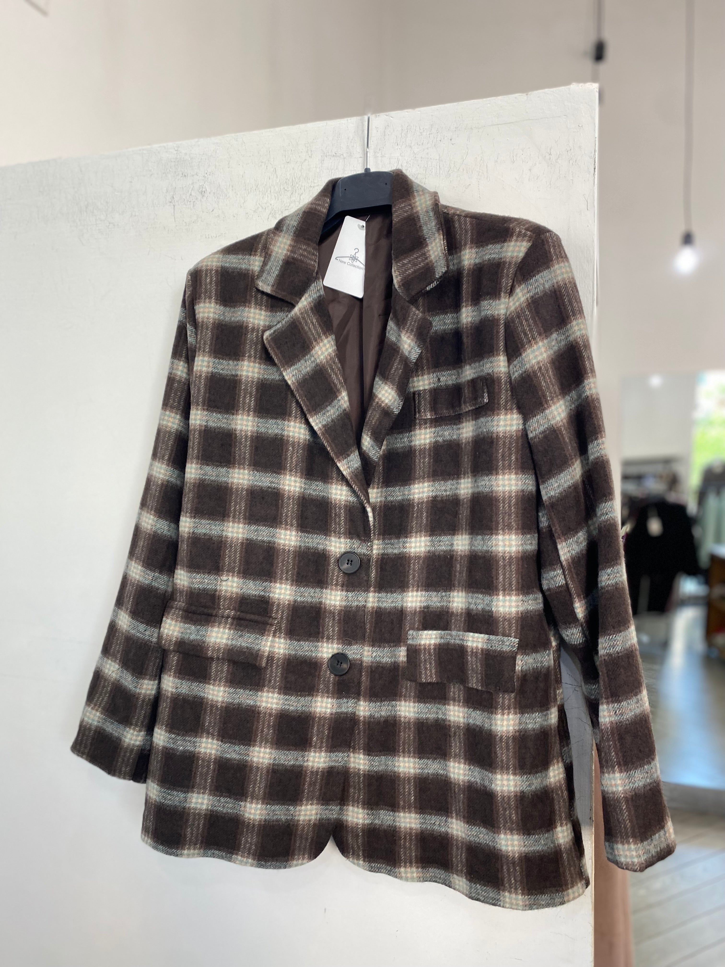 Blazer oversize in panno 25752