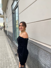 Abito corto in ciniglia 133975