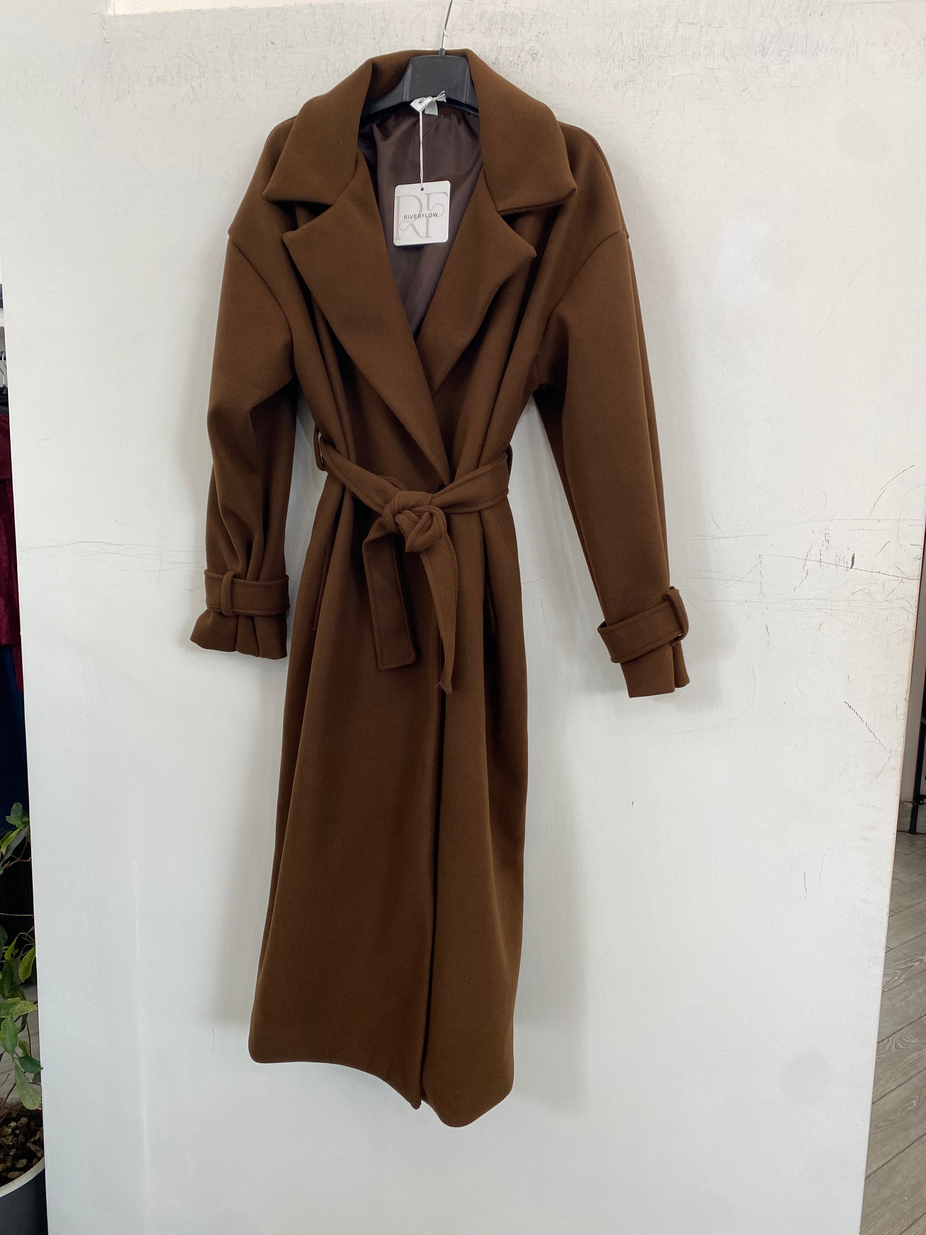 Cappotto Brooklyn con cintura 11868