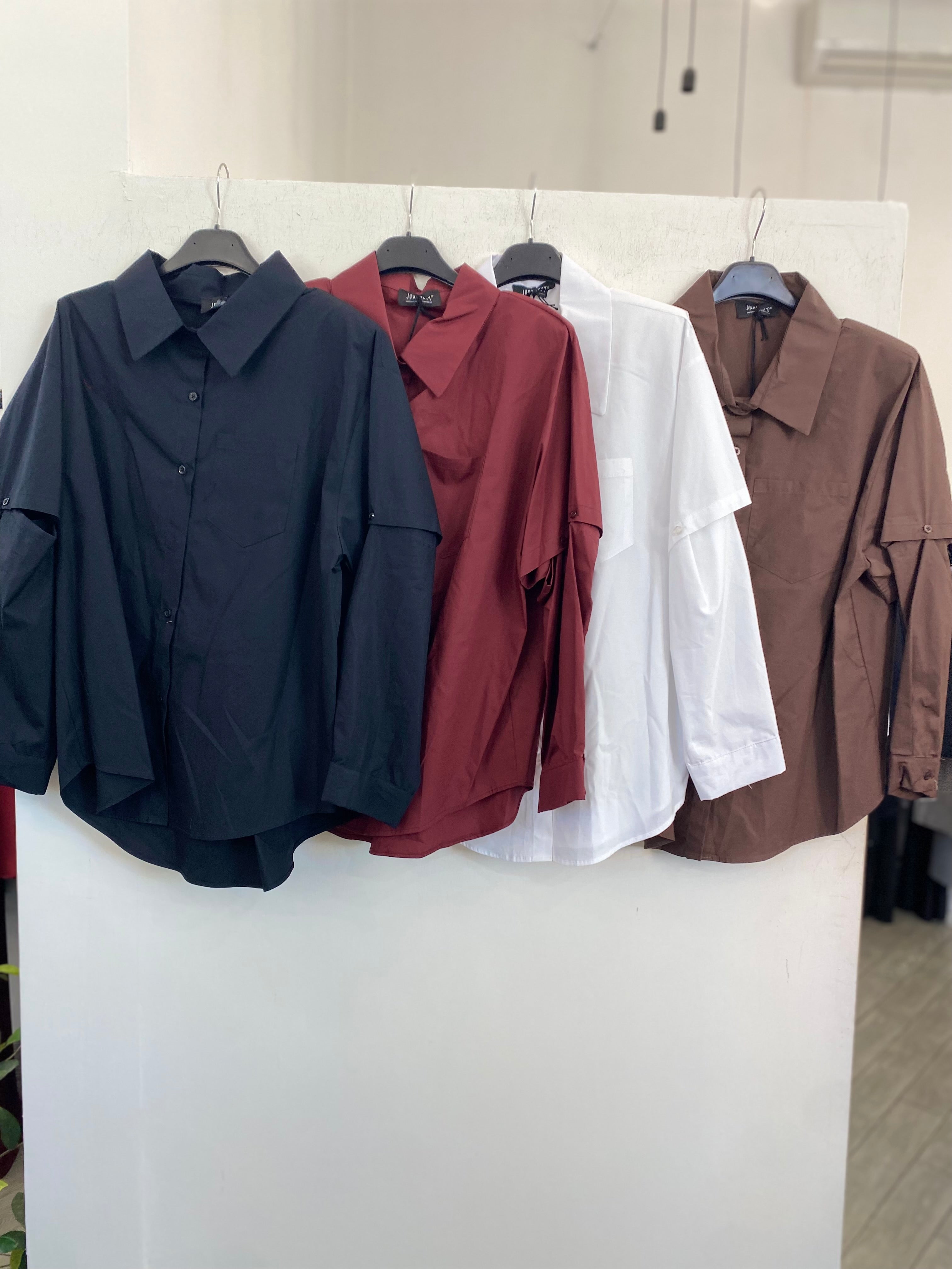 Camicia con manicotti oversize 2640