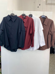 Camicia con manicotti oversize 2640