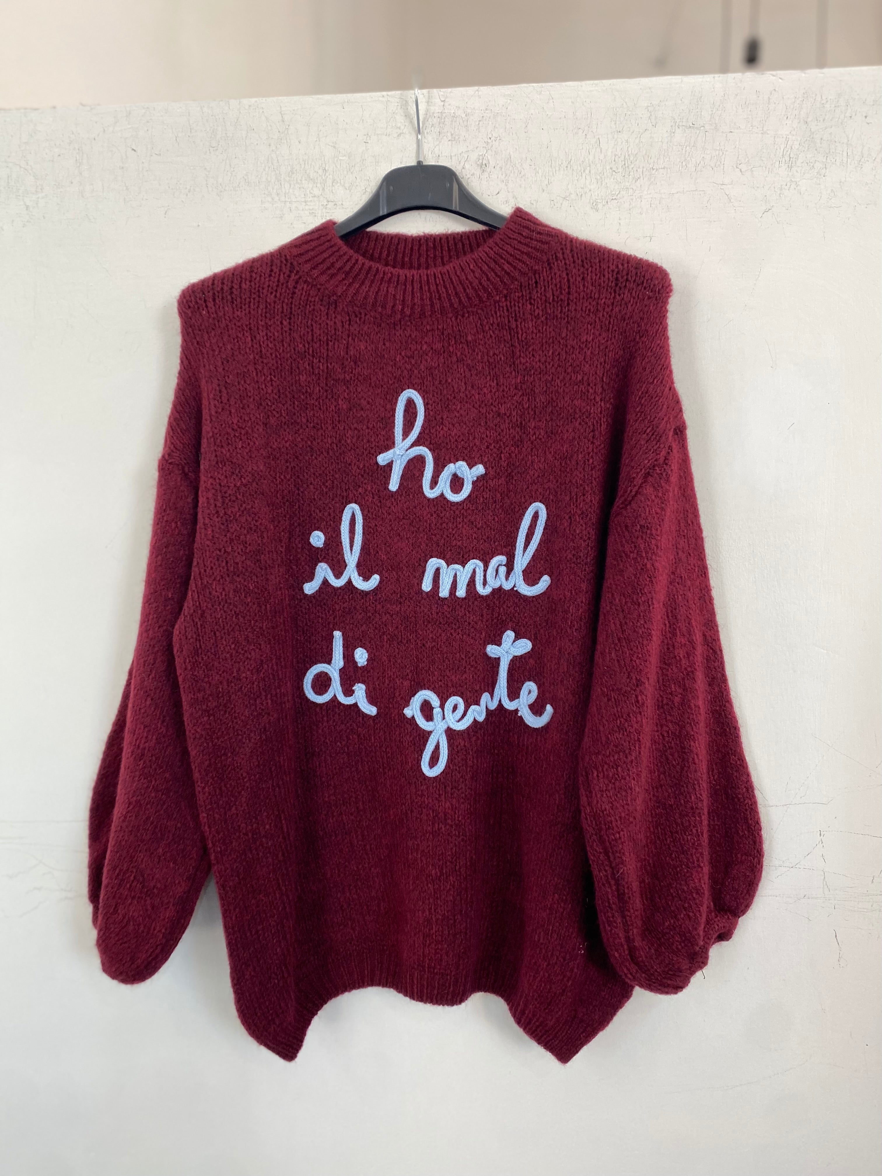 Maglione mal di gente 2903