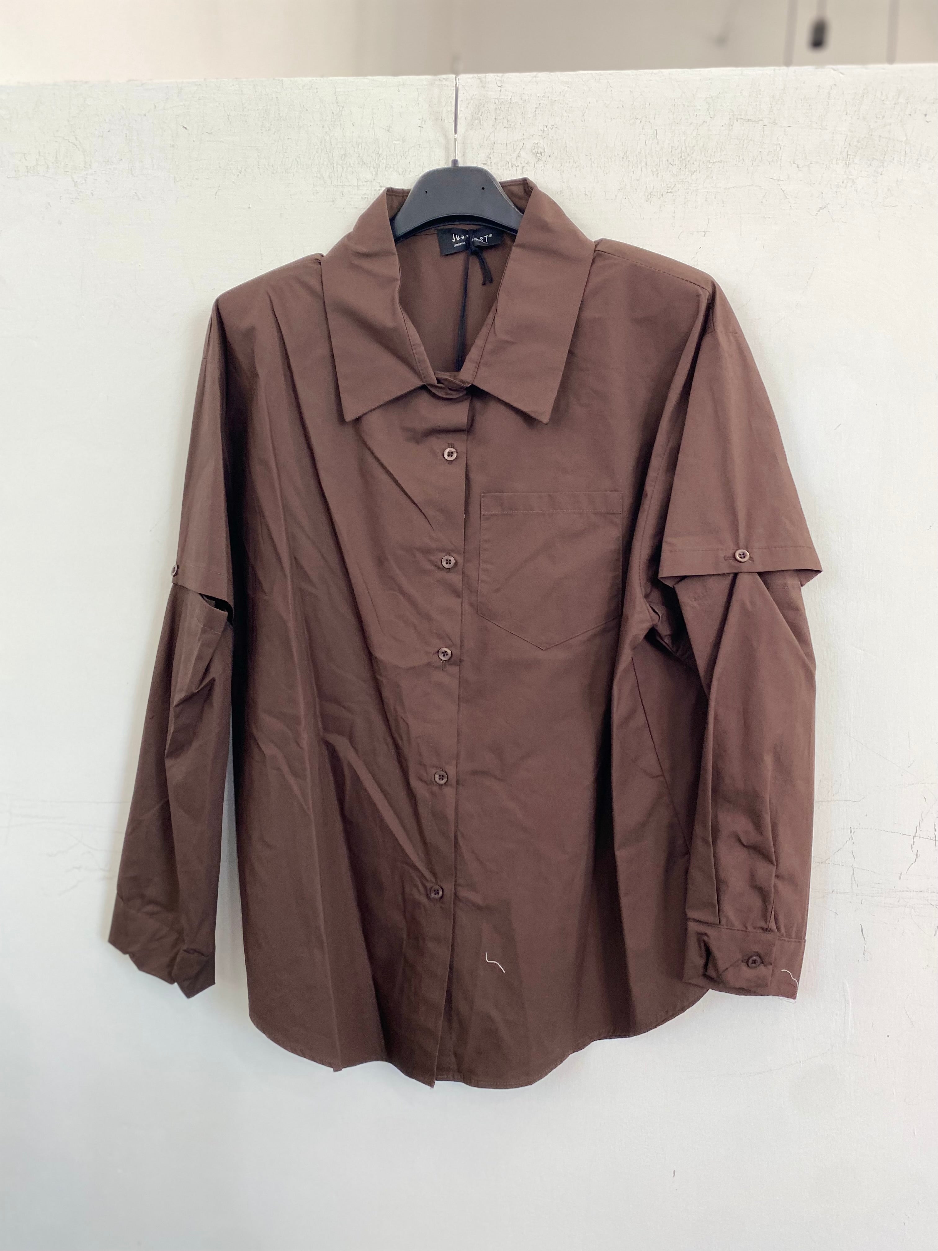 Camicia con manicotti oversize 2640