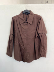 Camicia con manicotti oversize 2640