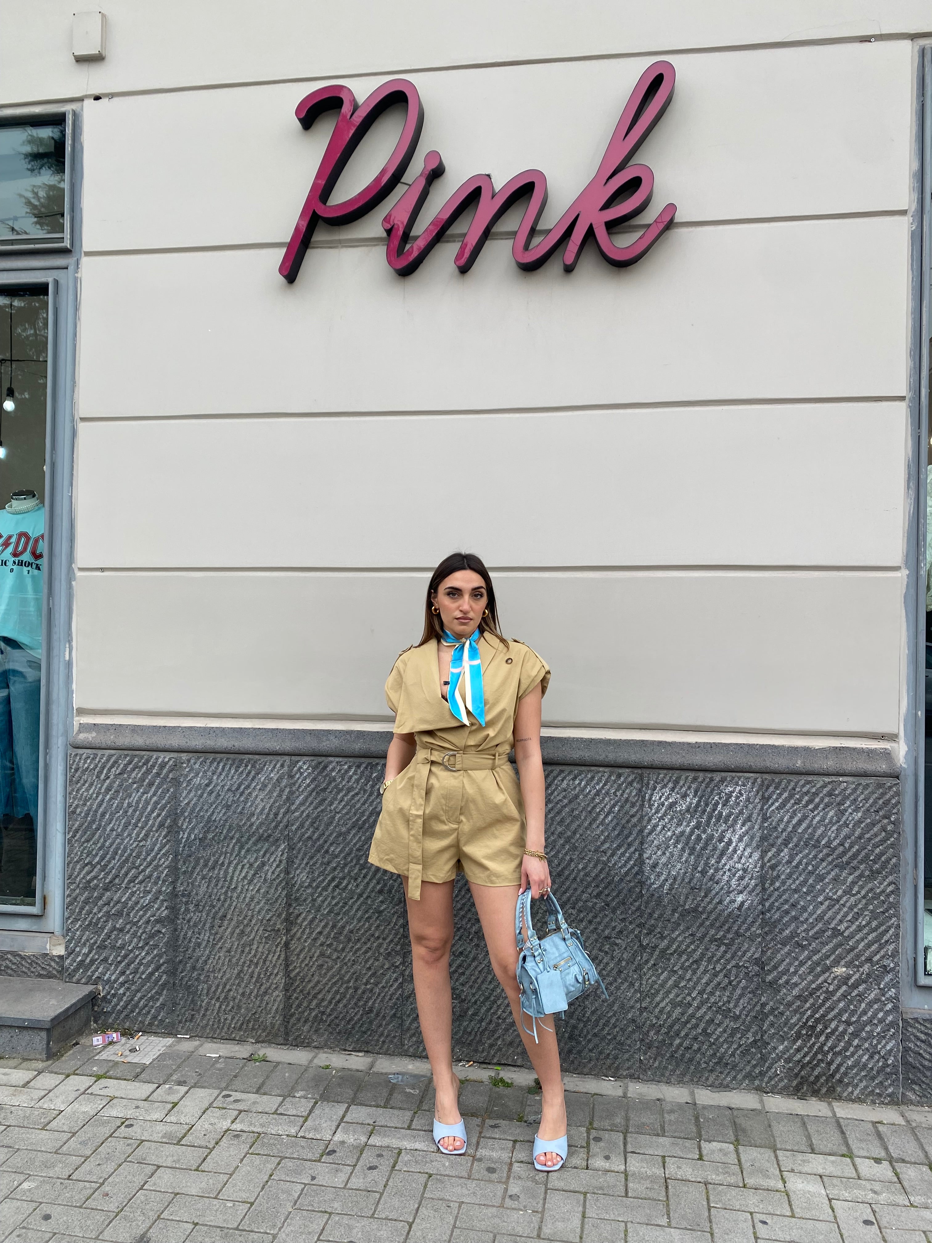 Tutina in tessuto 11590