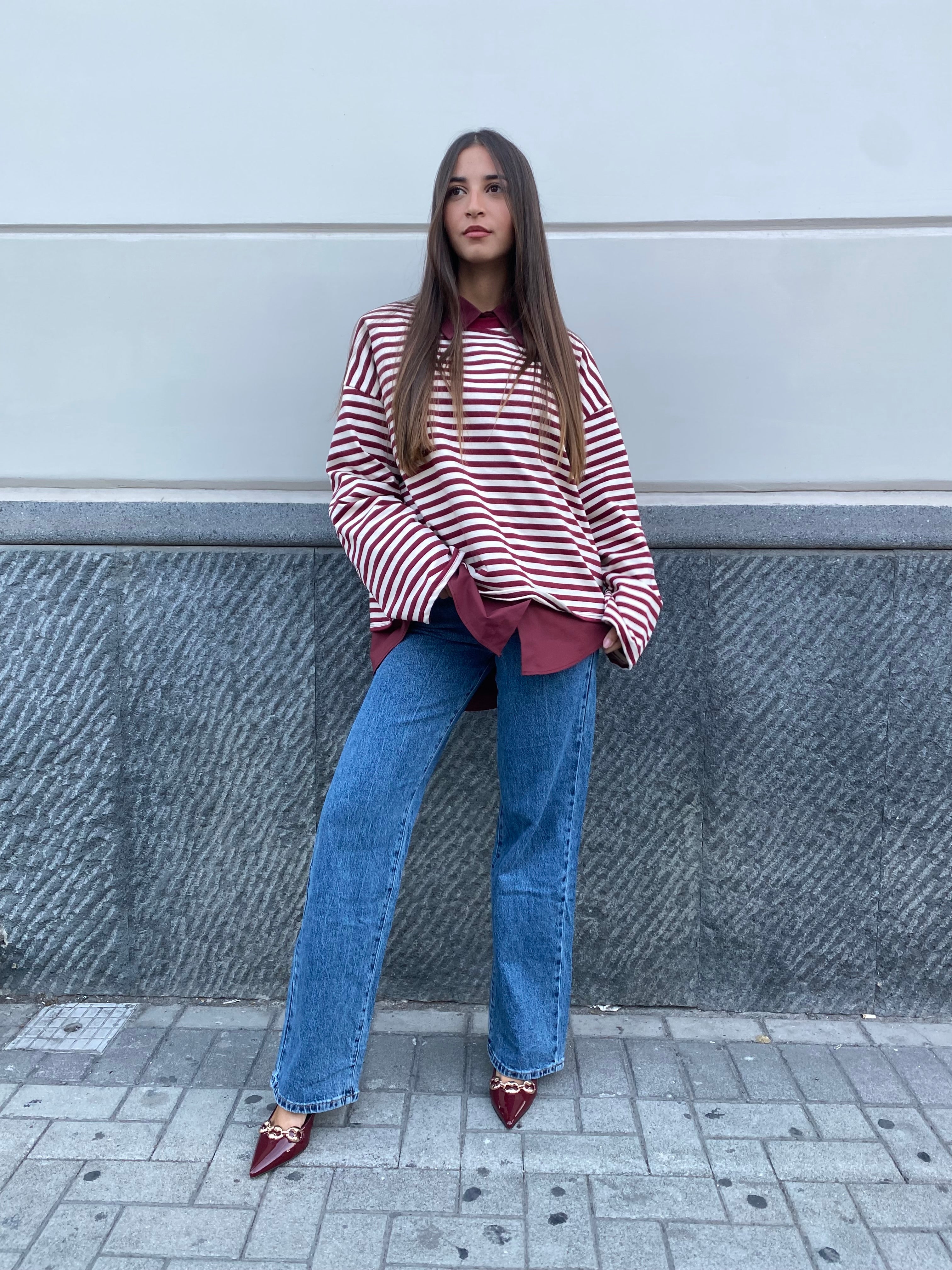 Jeans wideleg palazzo 5707