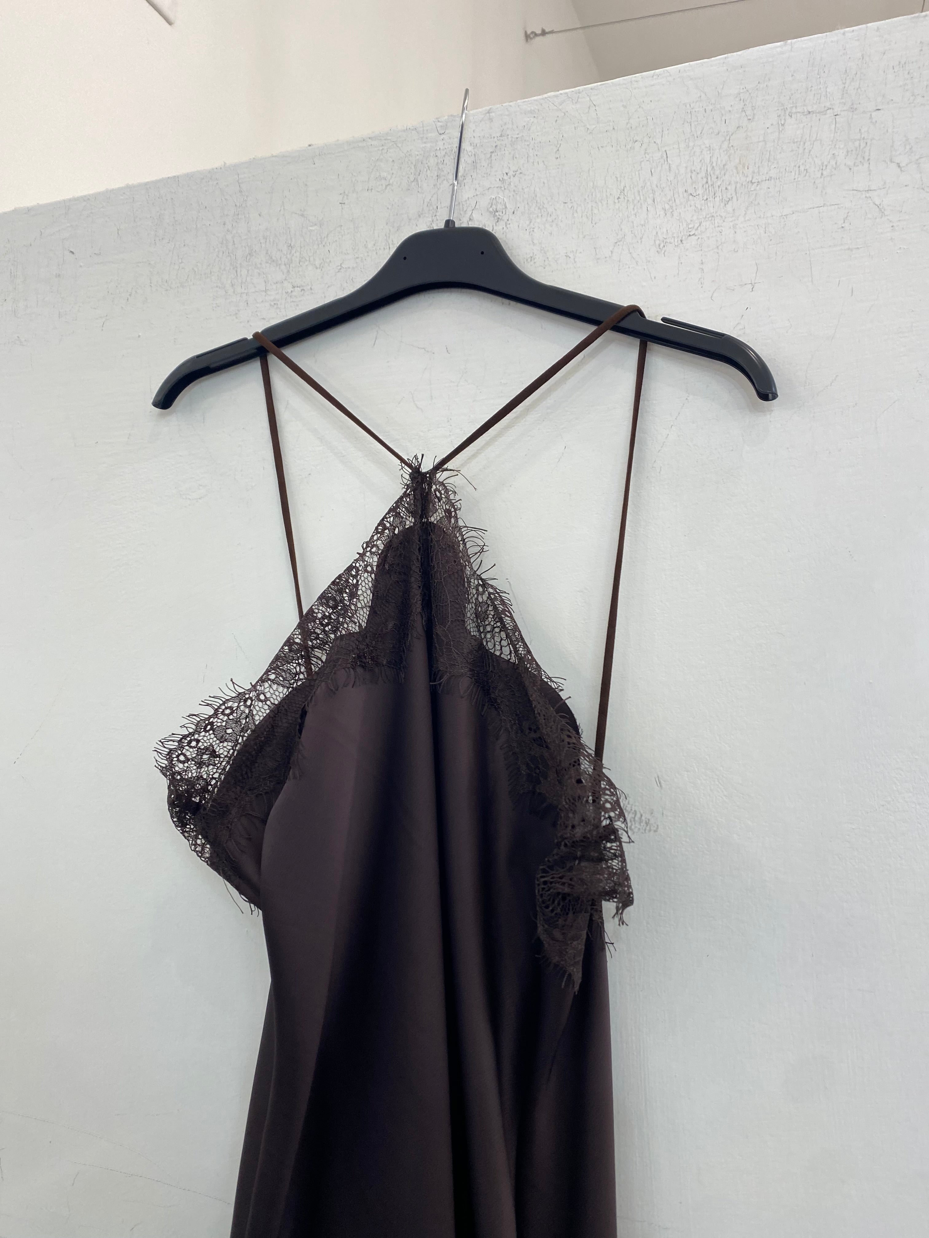 Abito pizzo e raso evolution 318