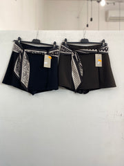 Short con cintura foulard 970131