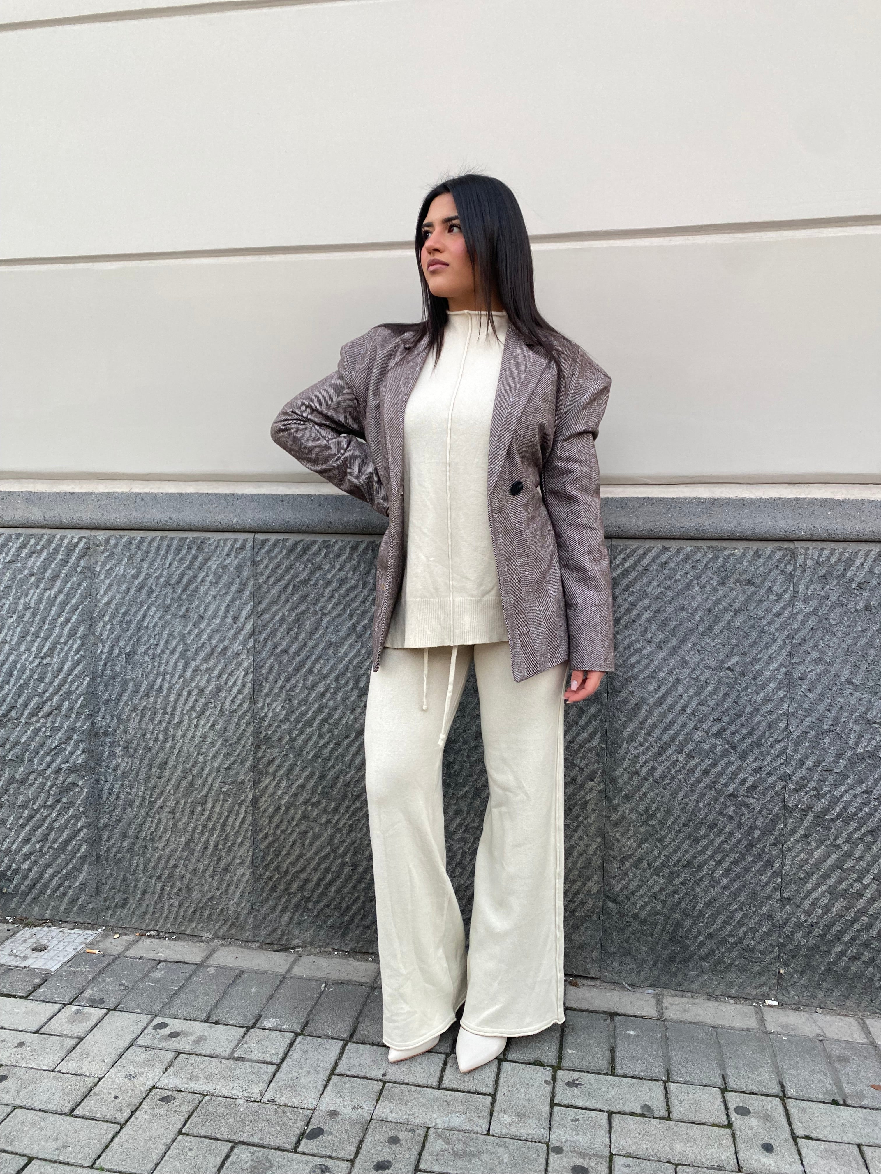 Coordinato in maglia Monica 022