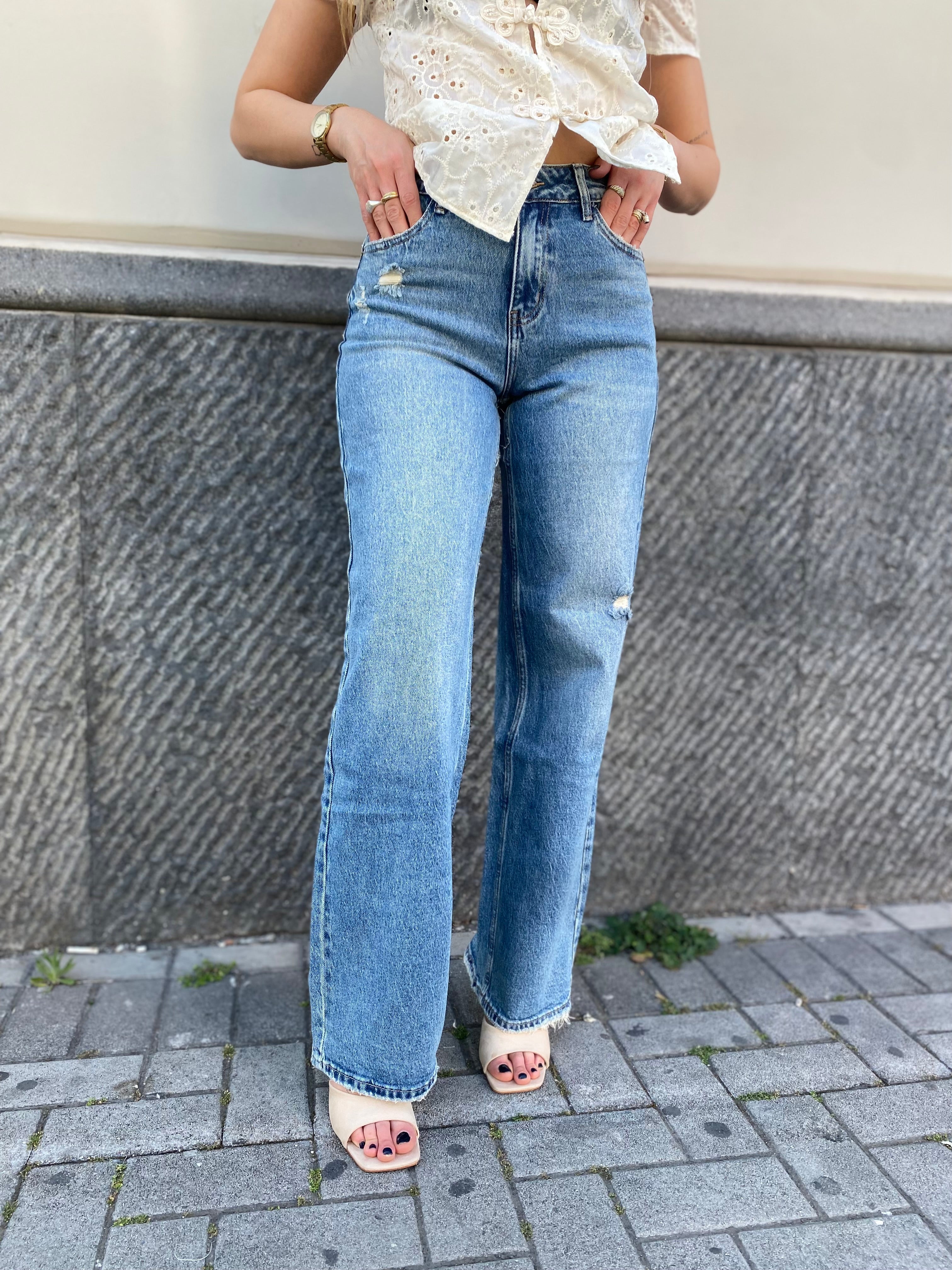 Jeans wideleg 5735