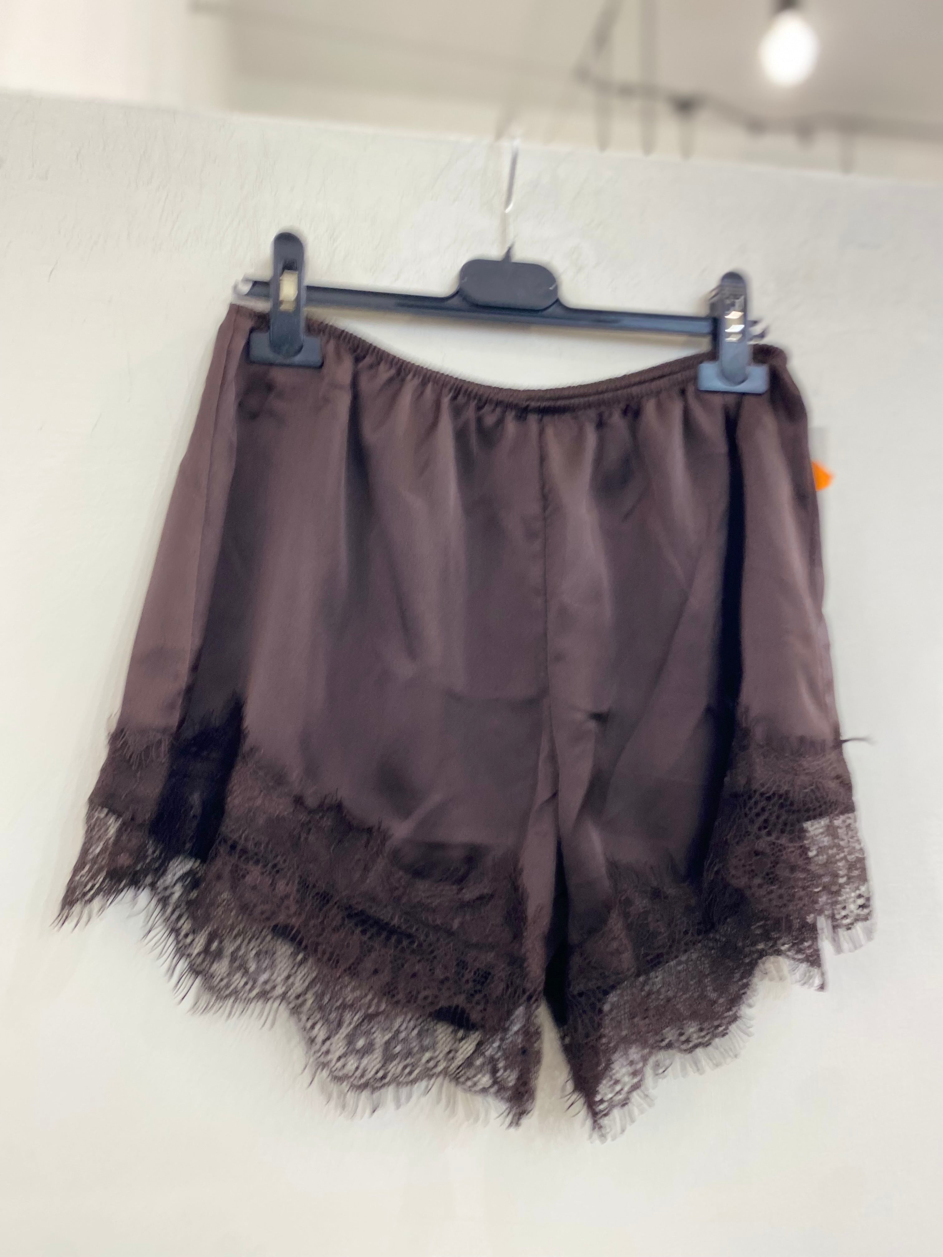 Short pizzo e raso 7920