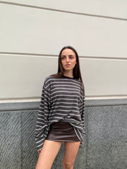 Maglia manica lunga e ampia 19313