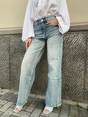 Jeans wideleg sabbiato 8000 22