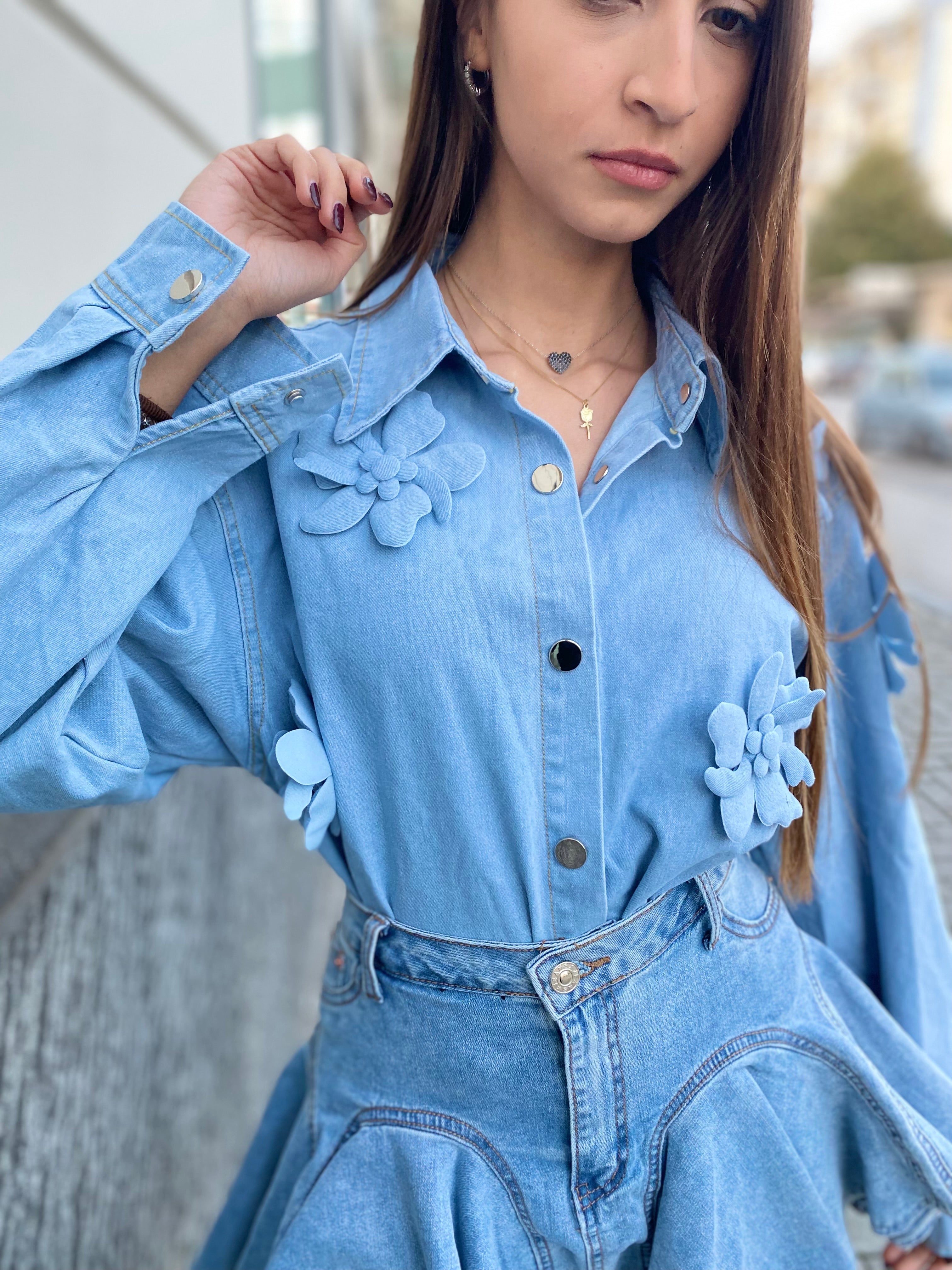 Camicia flower