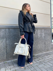 Trench in ecopelle 13365