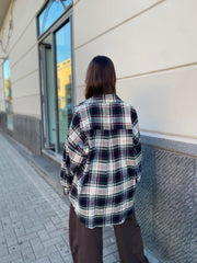 Camicia flanella oversize 24616