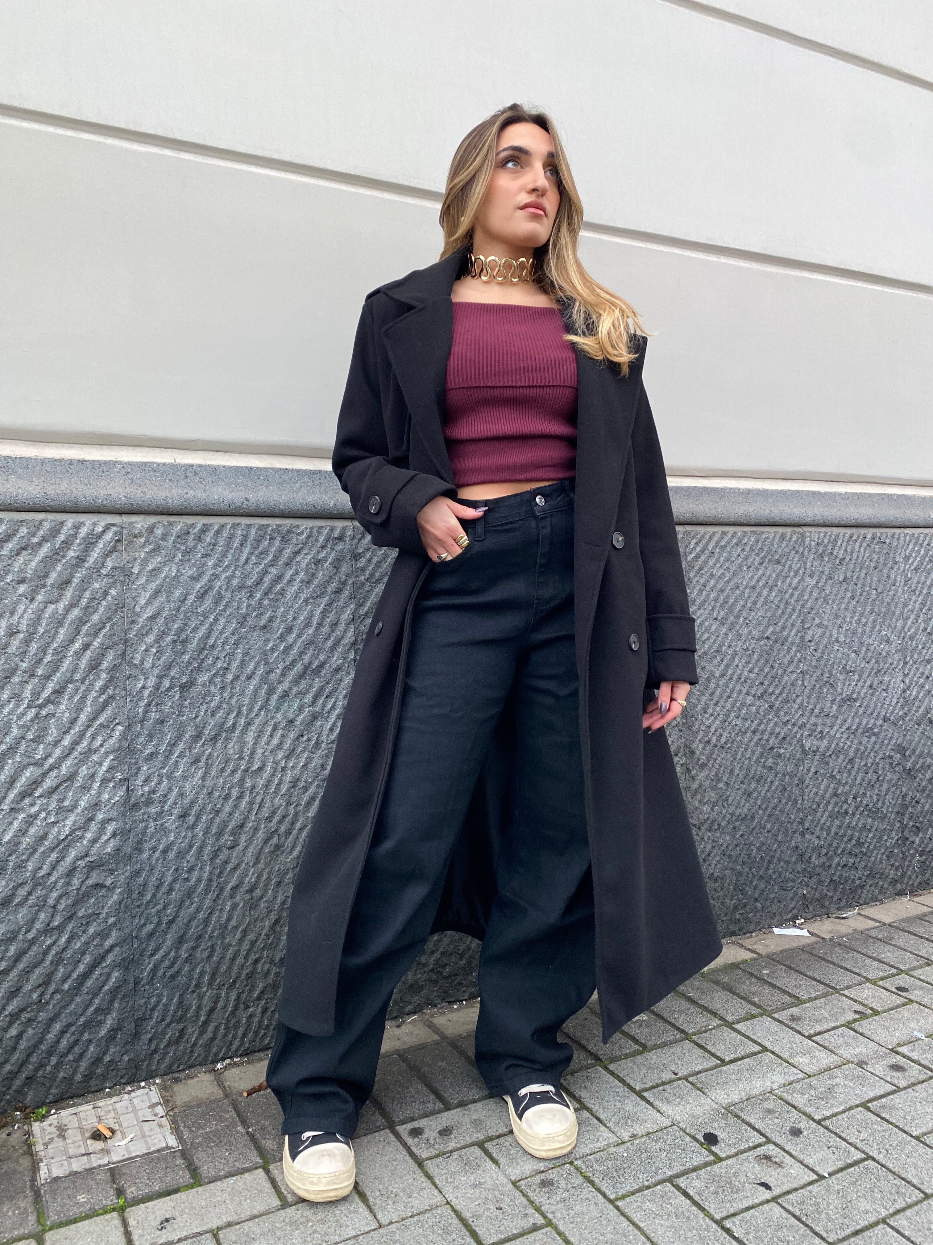 Jeans balloon black 2119