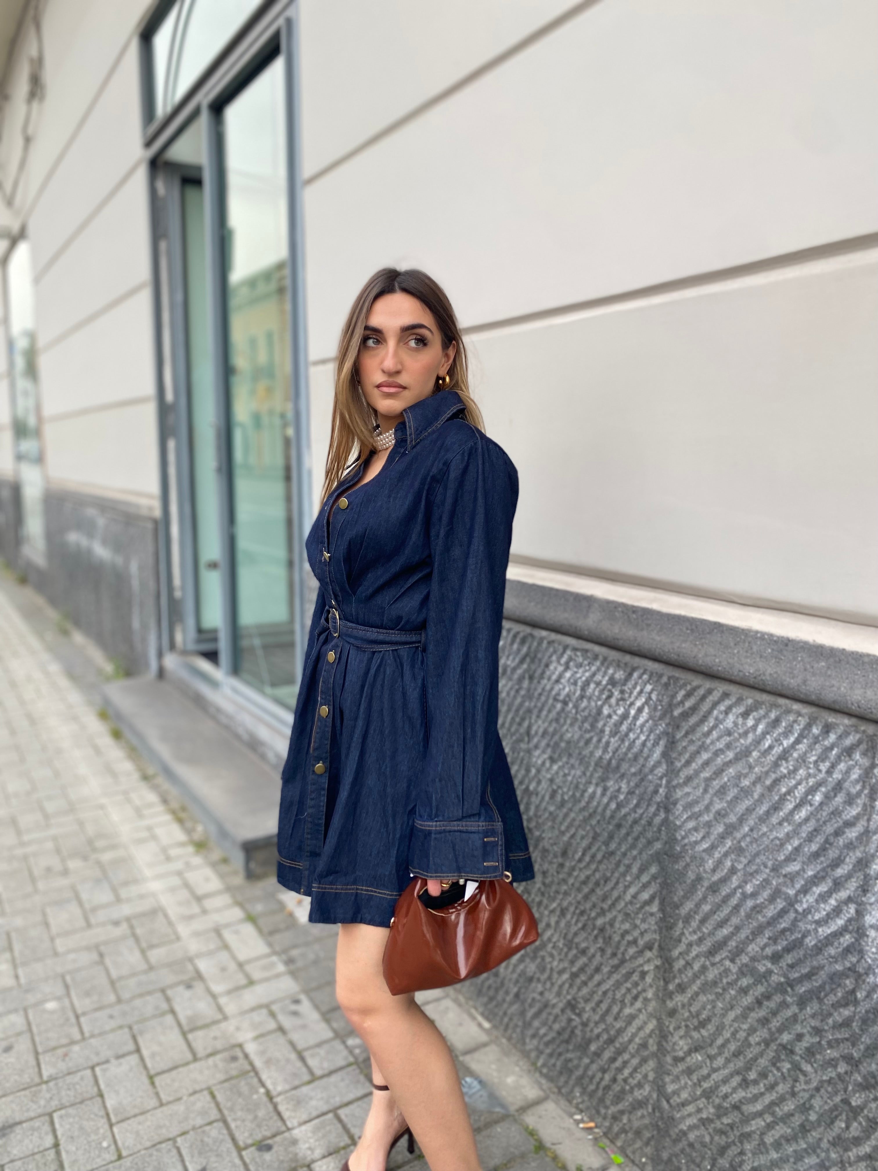 Abito in denim 19378