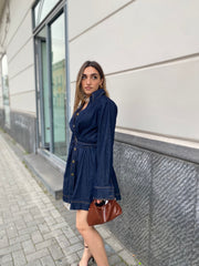 Abito in denim 19378