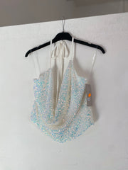 Top paillettes regolabile 14150