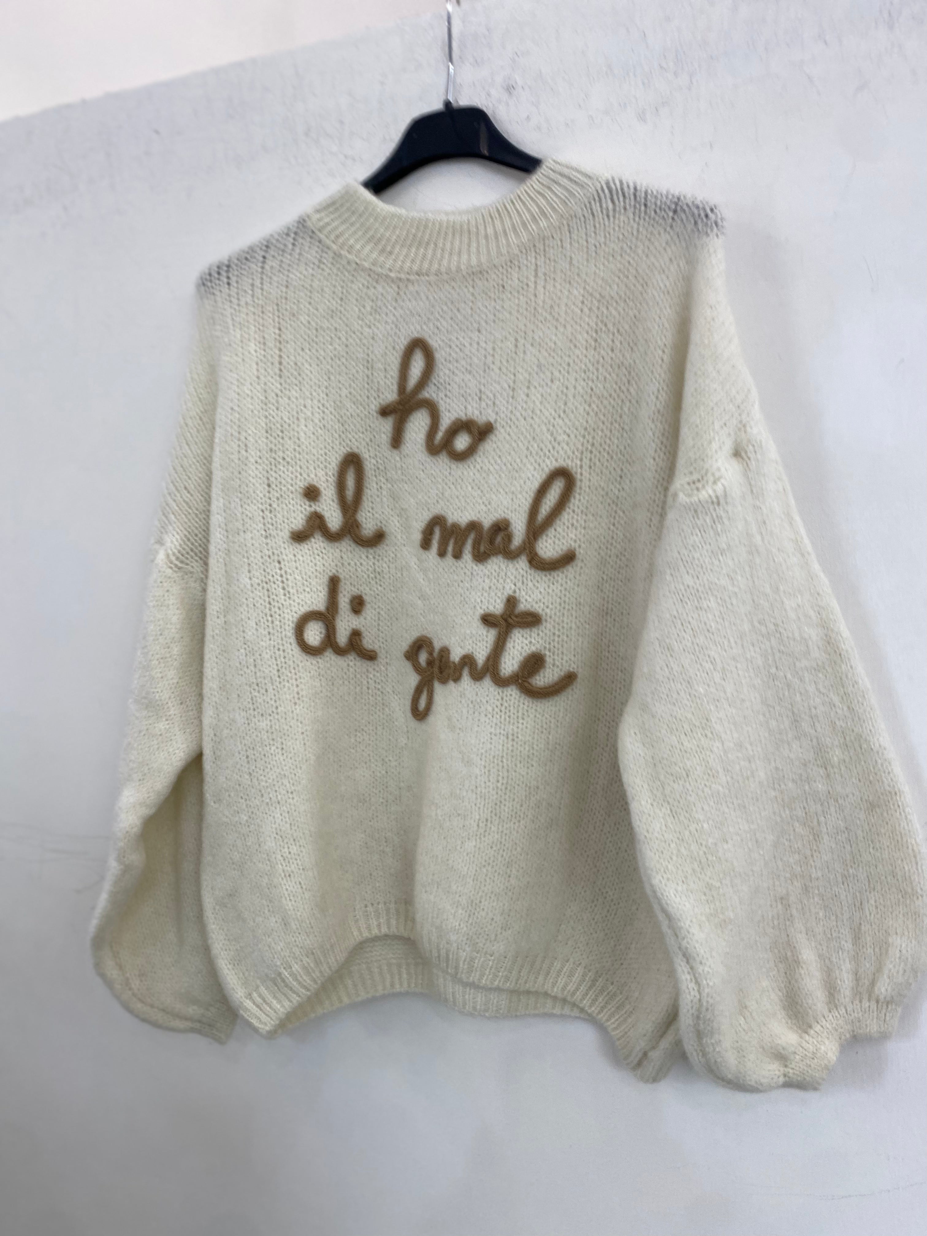 Maglione mal di gente 2903