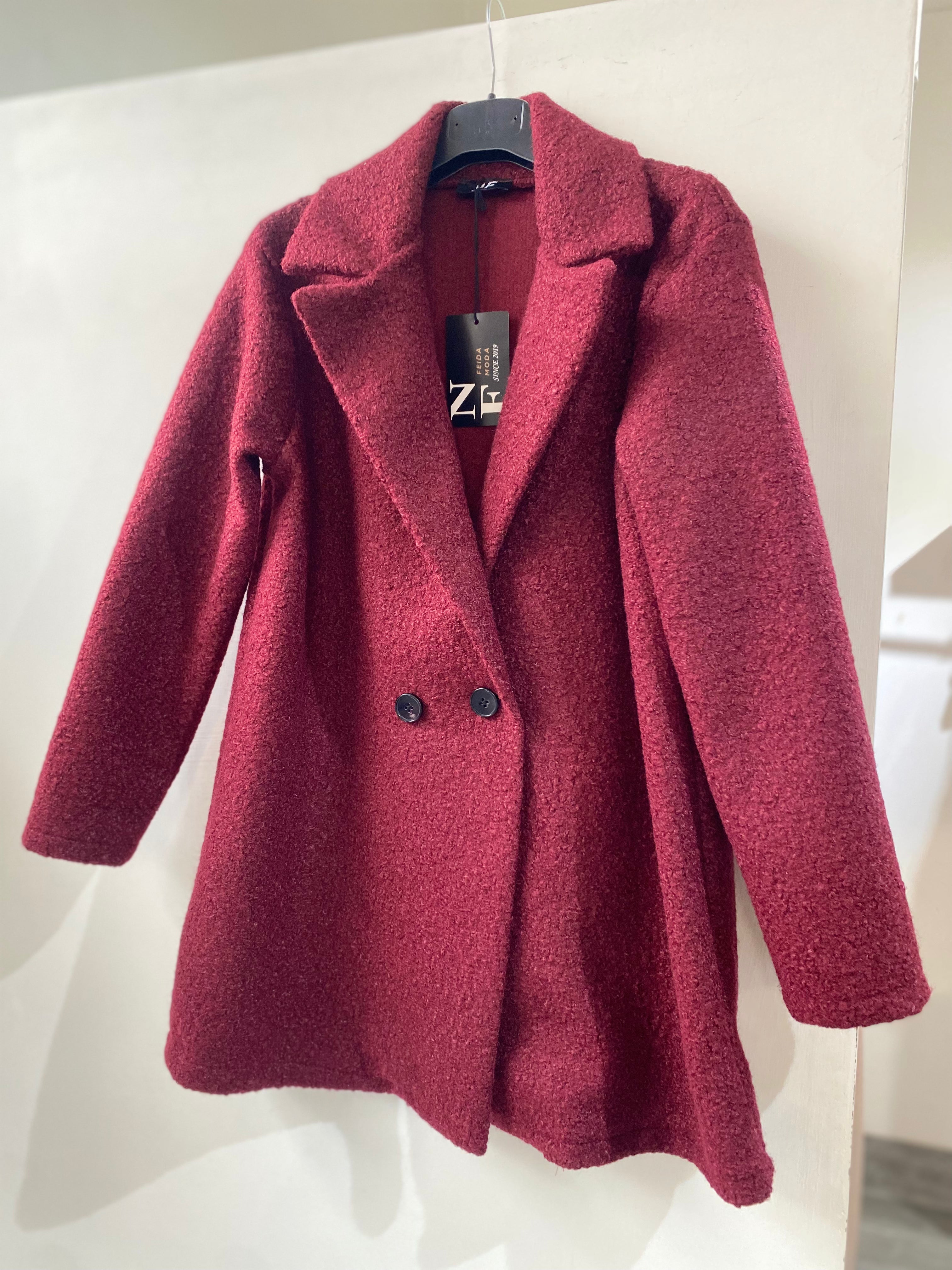 Cappotto lana cotta (3 colori)