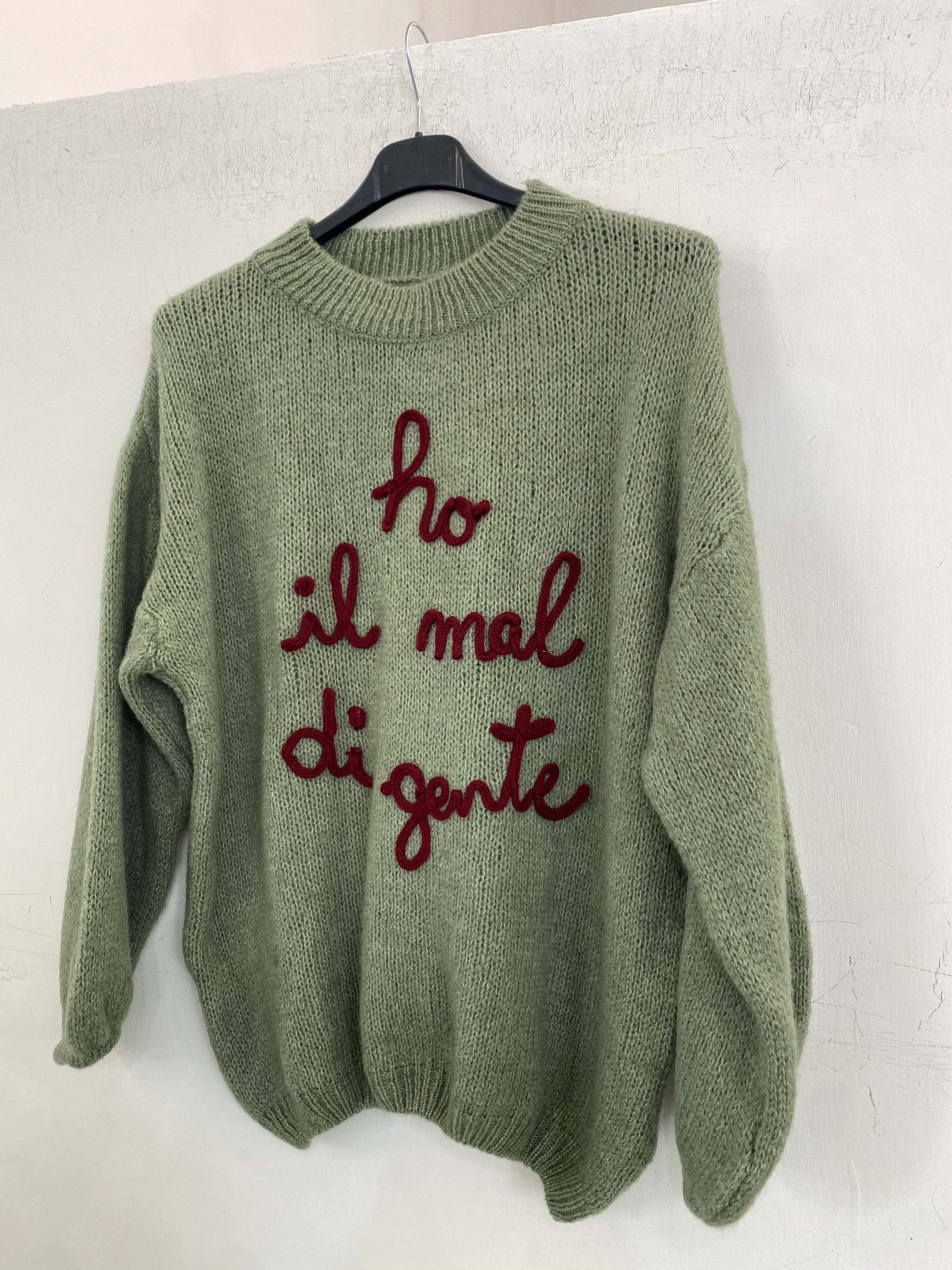 Maglione mal di gente 2903