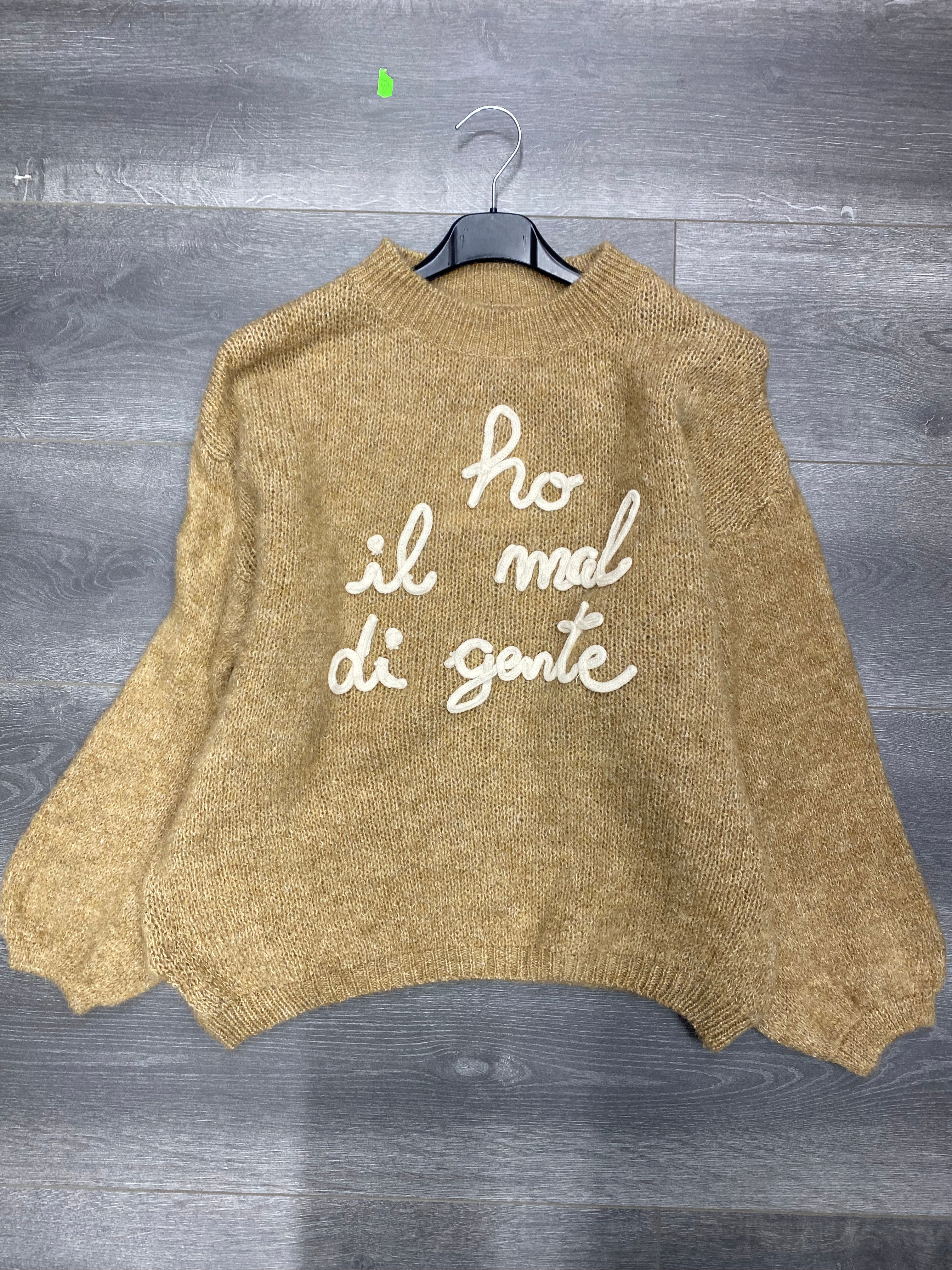 Maglione mal di gente 2903