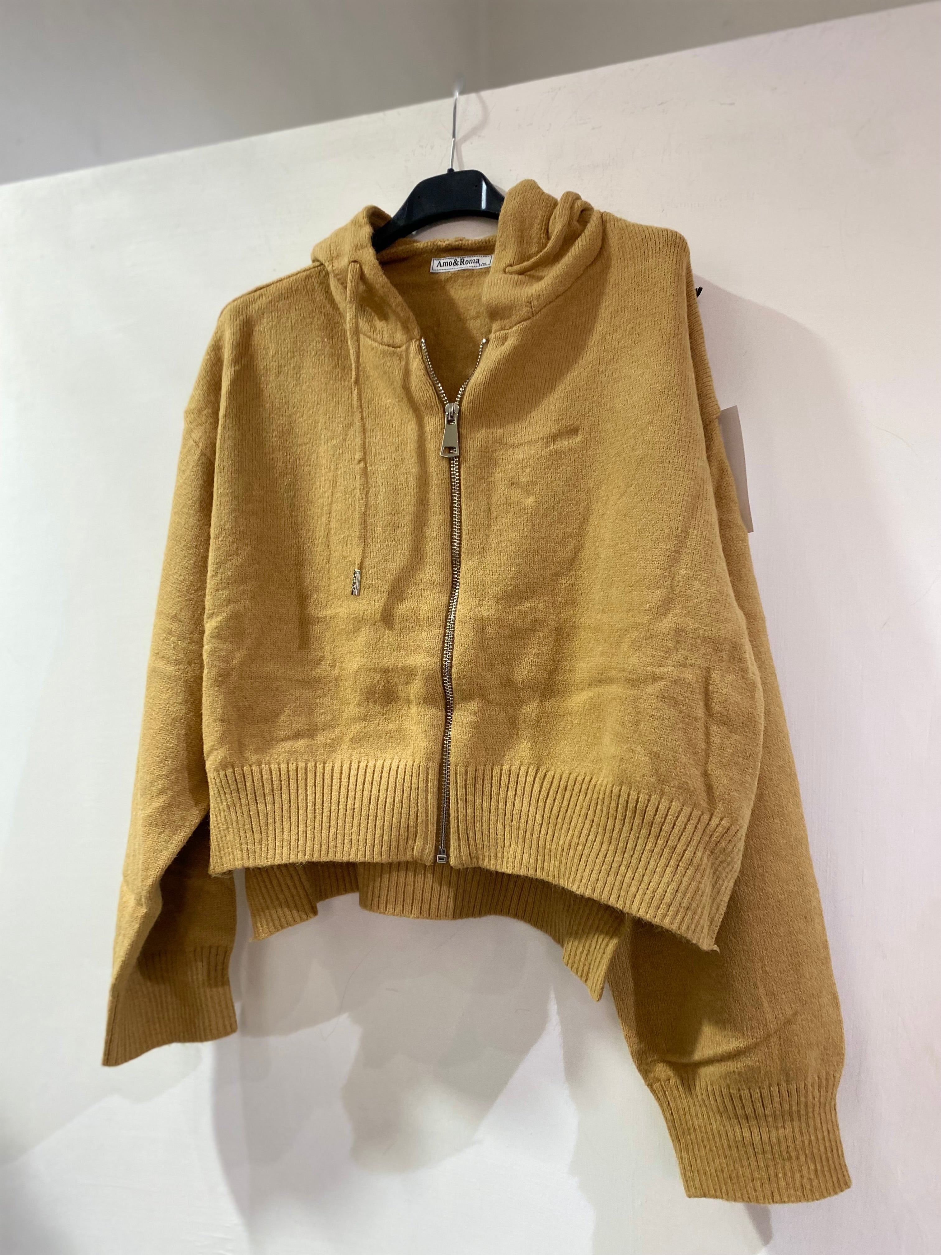 Cardigan con zip (5 colori)