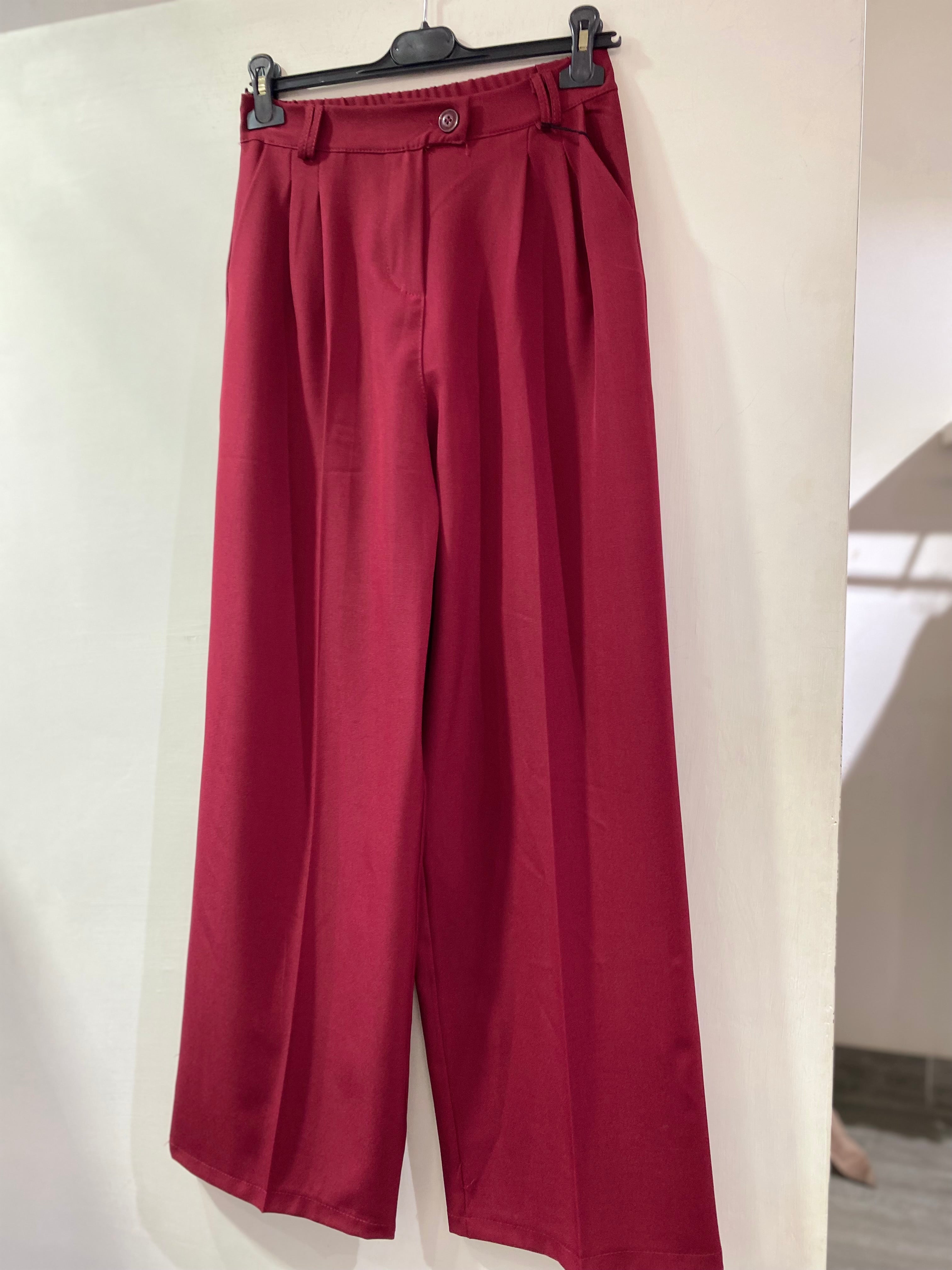 Pantalone palazzo (4 colori)